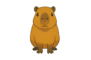 un capybara